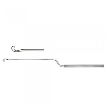 Hardy-Fahlbusch Micro Dissector Bayonet Shaped - Sharp Stainless Steel, 24 cm - 9 1/2"